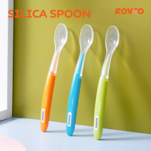 قاشق  سیلیکونی نوزاد روکو ROVOCOتک عددی