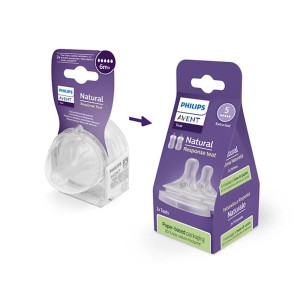 سر شیشه +6 ماه پنج قطره فیلیپس اونت Philips Avent سری Natural Response