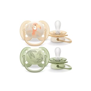 پستانک ارتودنسی 6-0 ماه فیلیپس اونت Philips Avent بسته دو عددی کد SCF085/30