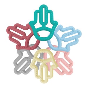 دندان گیر سیلیکونی نوزاد مینیک اوی اوی MinikOiOi طرح دست