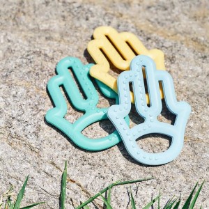 دندان گیر سیلیکونی نوزاد مینیک اوی اوی MinikOiOi طرح دست