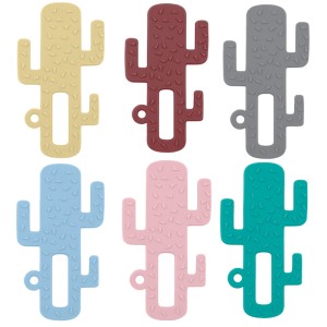 دندان گیر سیلیکونی نوزاد مینیک اوی اوی MinikOiOi طرح کاکتوس