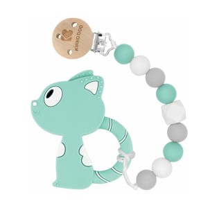 بند پستانک با دندانگیر سیلیکونی کیکا بو kikka boo