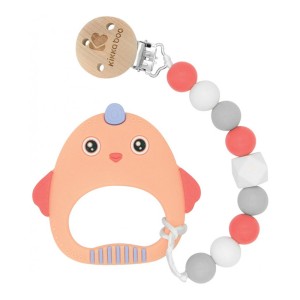 بند پستانک با دندانگیر سیلیکونی کیکا بو kikka boo