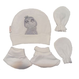 ست کلاه ، دستکش و پاپوش نوزادی مادرکر Mothercare