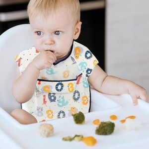 پیشبند آستین حلقه ای کودک