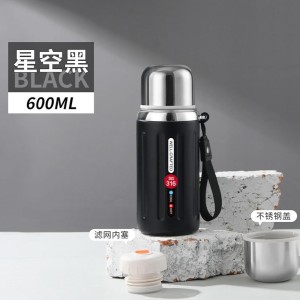 فلاسک استیل اسپورت حجم 600 میلی لیتر