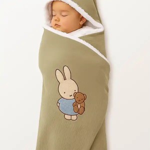 پتو  کلاهدار موسلین نوزادبی بی لایک Baby Like طرح خرگوش
