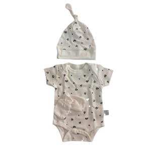 ست لباس بیمارستانی فابو ببه Fabu bebe طرح گربه