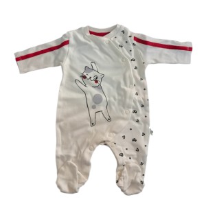 ست لباس بیمارستانی فابو ببه Fabu bebe طرح گربه