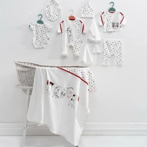 ست لباس بیمارستانی فابو ببه Fabu bebe طرح گربه