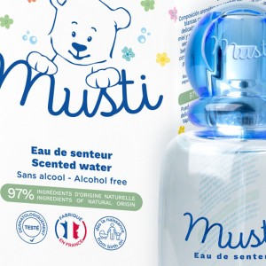 عطر کودک مدل Musti موستلاmustelaحجم 50 میلی لیتر