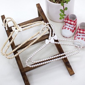 چوب لباسی چوبی نوزاد بسته ده عددی