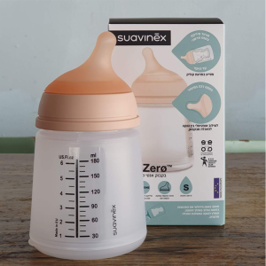 شیشه شیر زیرو سواوینکس Suavinex ظرفت 180 میلی لیتر