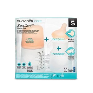 ست اغازین شیشه شیر زیرو سواوینکس Suavinex ظرفت 270میلی لیتر