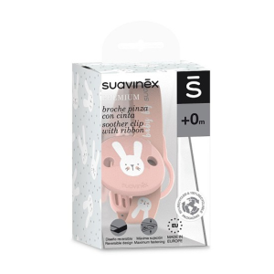 بند پستانک با ریبون خرگوش سواوینکس Suavinex