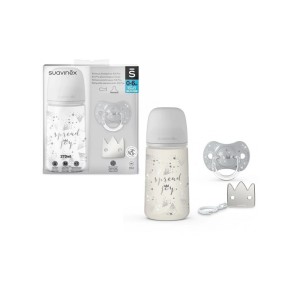 ست هدیه سواوینکس suavinex طرح تاج طوسی