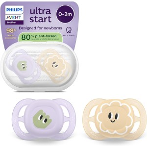 پستانک ارتودنسی 0-2 ماه فیلیپس اونت Philips Aventبسته دو عددی