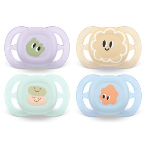 پستانک ارتودنسی 0-2 ماه فیلیپس اونت Philips Aventبسته دو عددی