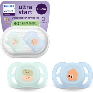 پستانک ارتودنسی 0-2 ماه فیلیپس اونت Philips Aventبسته دو عددی