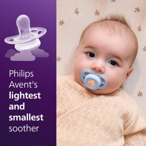 پستانک ارتودنسی 0-2 ماه فیلیپس اونت Philips Aventبسته دو عددی