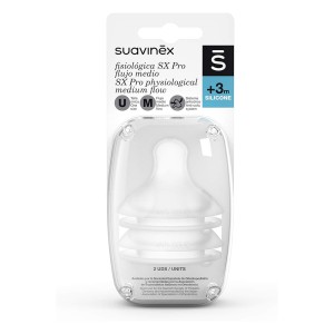 سرشیشه بادامی + 3 ماه سواوینکس Suavinex بسته دو عددی