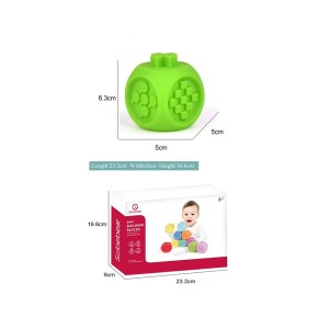 اسباب بازی پوپت توپ نرم 6 عددی  سوببر SOBEBEAR