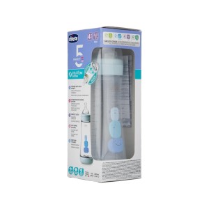 شیشه شیر 4+ ماه  مدل پرفکت چیکو chicco ظرفیت 300 میلی لیتر