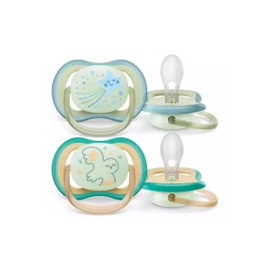 پستانک ارتودنسی 6-0 ماه فیلیپس اونت Philips Avent بسته دو عددی کد SCF376/18