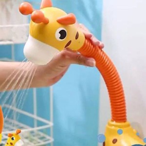 اسباب بازی دوش حمام کودک طرح زرافه
