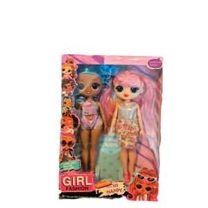 عروسک ال او ال مدل Girl Fashion بسته 2 عددی