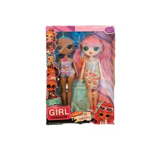 عروسک ال او ال مدل Girl Fashion بسته 2 عددی