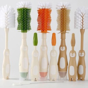 شیشه شور سیلیکونی پنج  تکه طرح پنگوئن