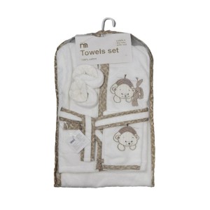 ست حوله نوزاد 5 تکه مادرکر Mothercare