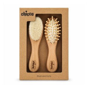 شانه و برس کودک چوبی چیکو Chicco