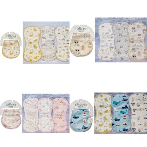 دستمال آروغ گیر نوزاد  بیبی فور لایف Baby 4life مجموعه 3 عددی