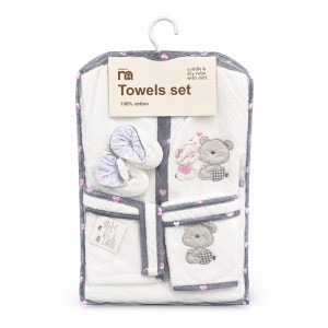 ست حوله نوزاد 5 تکه مادرکر Mothercare