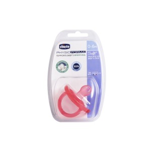 پستانک تمام سیلیکون 0-6 ماه ارتودنسی چیکو Chicco