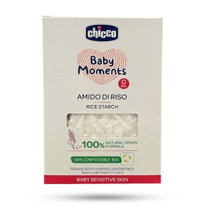 پودر ضد تعریق، قرمزی و تسکین دهنده پوست نوزاد حاوی نشاسته برنج چیکو chicco بسته 250 گرمی