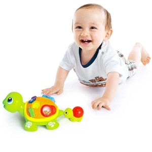 اسباب بازی لاکپشت مادر و فرزند هولی تویز huile toys  کد 868