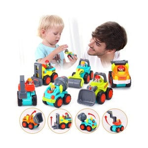 پک شش عددی ماشین راهسازی هولی تویز huile toys کد 3116