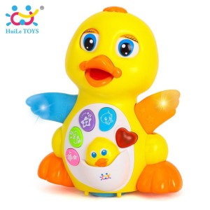 اسباب بازی اردک موزیکال هولی تویز Huile Toys  کد 808