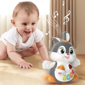 اسباب بازی خرگوش موزیکال هولی تویز Huile Toys کد 9991