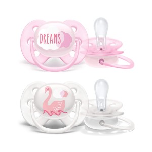 پستانک ارتودنسی 6-0 ماه فیلیپس اونت Philips Avent بسته دو عددی  SCF224/03