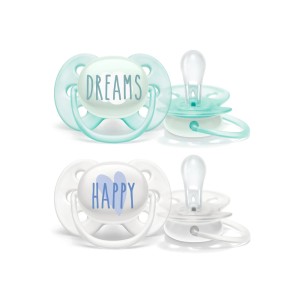 پستانک ارتودنسی 6-0 ماه فیلیپس اونت Philips Avent بسته دو عددی  SCF224/03