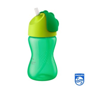 لیوان نی دار 12+ ماه فیلیپس اونت Philips Avent Straw Cup ظرفیت 300 میلی لیتر