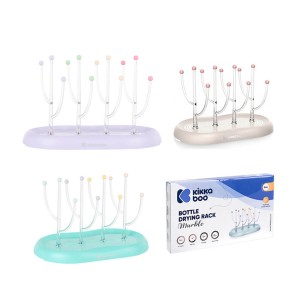 آبچکان شیشه شیر مدل ماربل کیکابو Kikkaboo