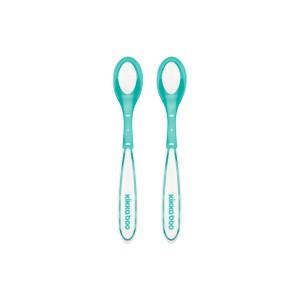 قاشق حرارتی کودک مدل Boo کیکابو kikkaboo بسته دو عددی