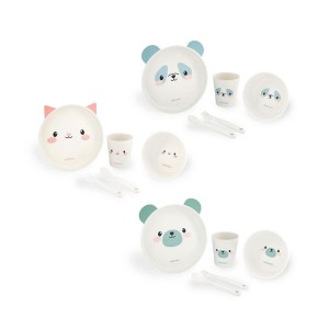 ست ظرف غذا 5 تکه بامبو کودک کیکابو  kikkaboo