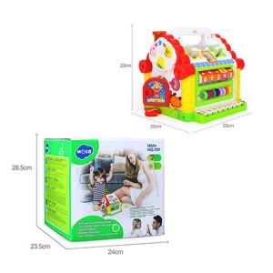 کلبه آموزشی موزیکال هولی تویز Huile Toys کد 739